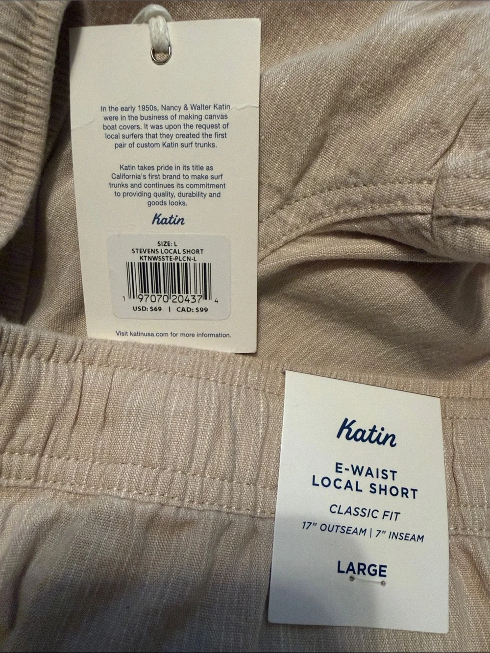 Katin Men's E-Waist Local Shorts